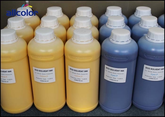 El solvente de Eco basó la tinta de impresora de chorro de tinta para la cabeza de impresión de Epson DX4 DX5 DX7