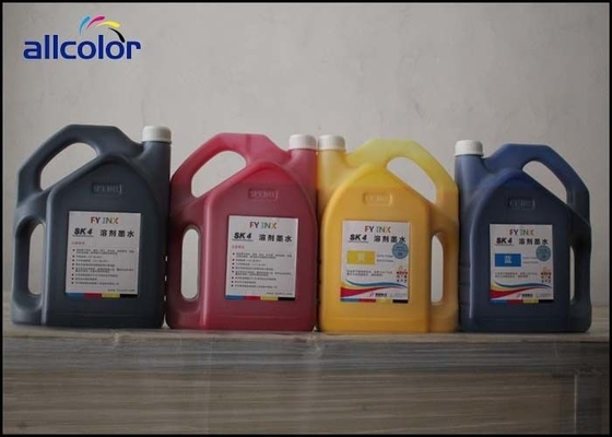 Tinta solvente de Seiko del color de C M Y K con la partícula eficaz y reactiva