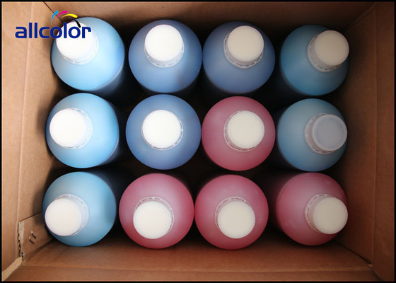 Tinta solvente estable de Epson Eco del funcionamiento para la impresión del cuero artificial